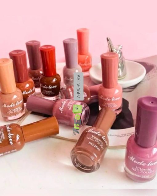 12 Piece Matte Nail Polish