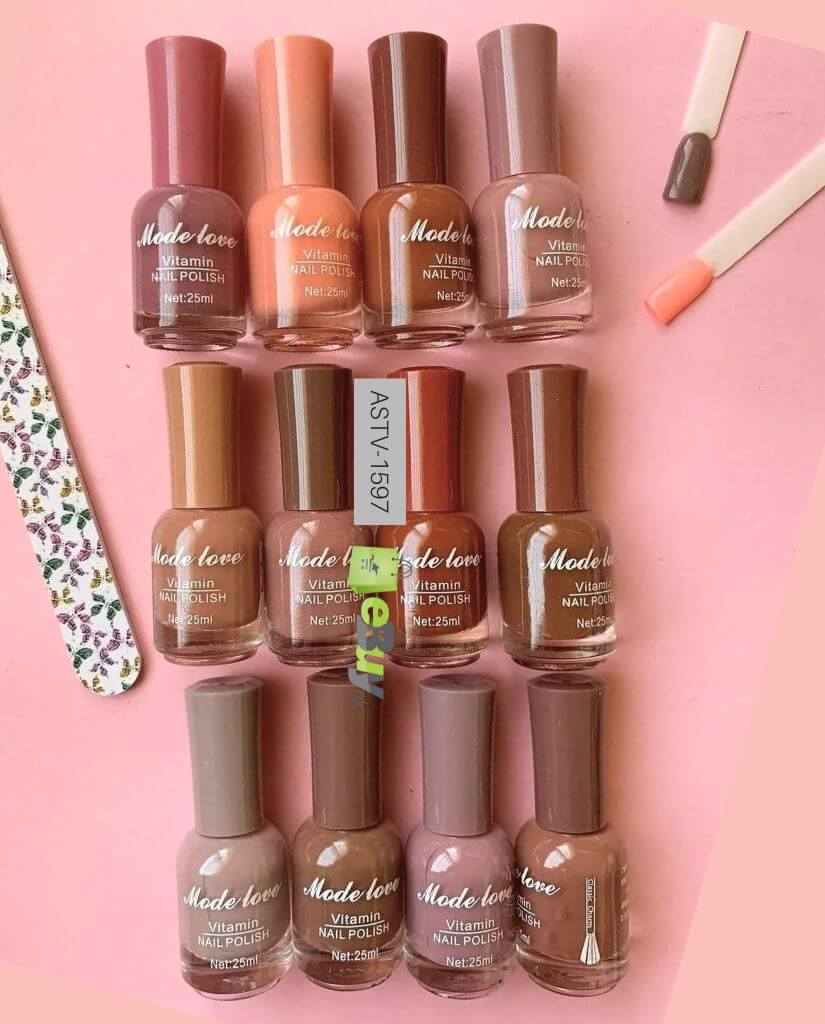 12 Piece Matte Nail Polish