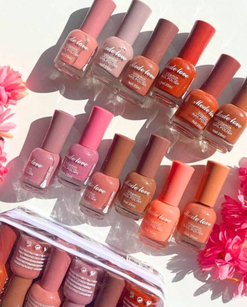 12 Piece Matte Nail Polish