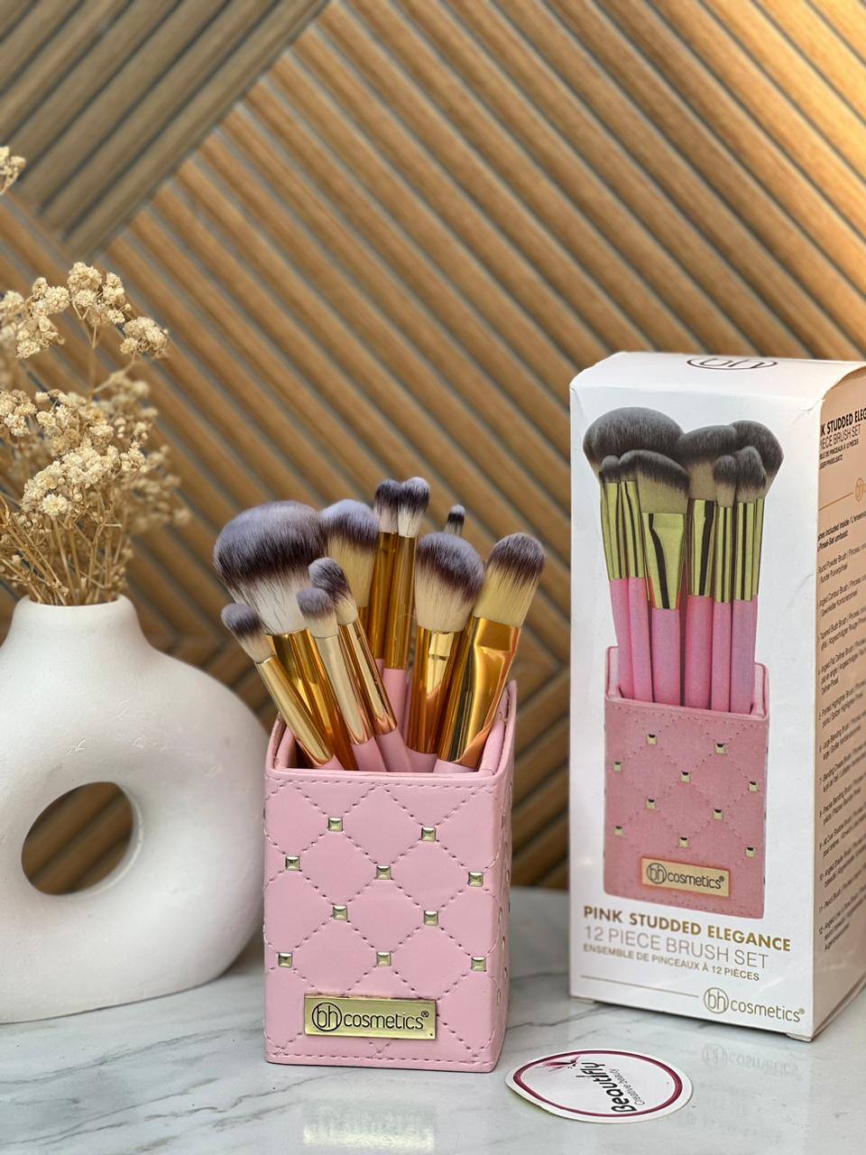 Original BH Pink Studded elegance 12 pc Brush Set
