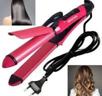 Nova 2 In 1 Professional Hair Curler & Hair Straightener