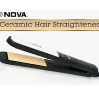 Nova 2 In 1 Professional Hair Curler & Hair Straightener